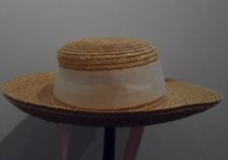 Straw Hat with Cherries